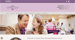 Desktop Screenshot of gardenstatehearing.com